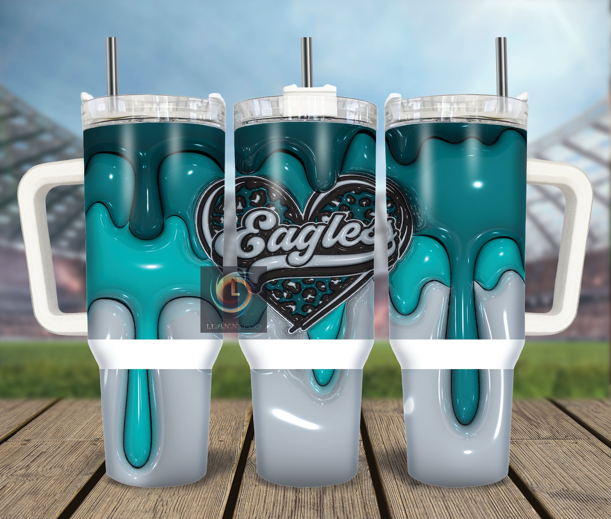 Philadelphia Eagles NFL Custom Stanley Cup 40 oz 30 oz Tumbler With HandleTVC2301998