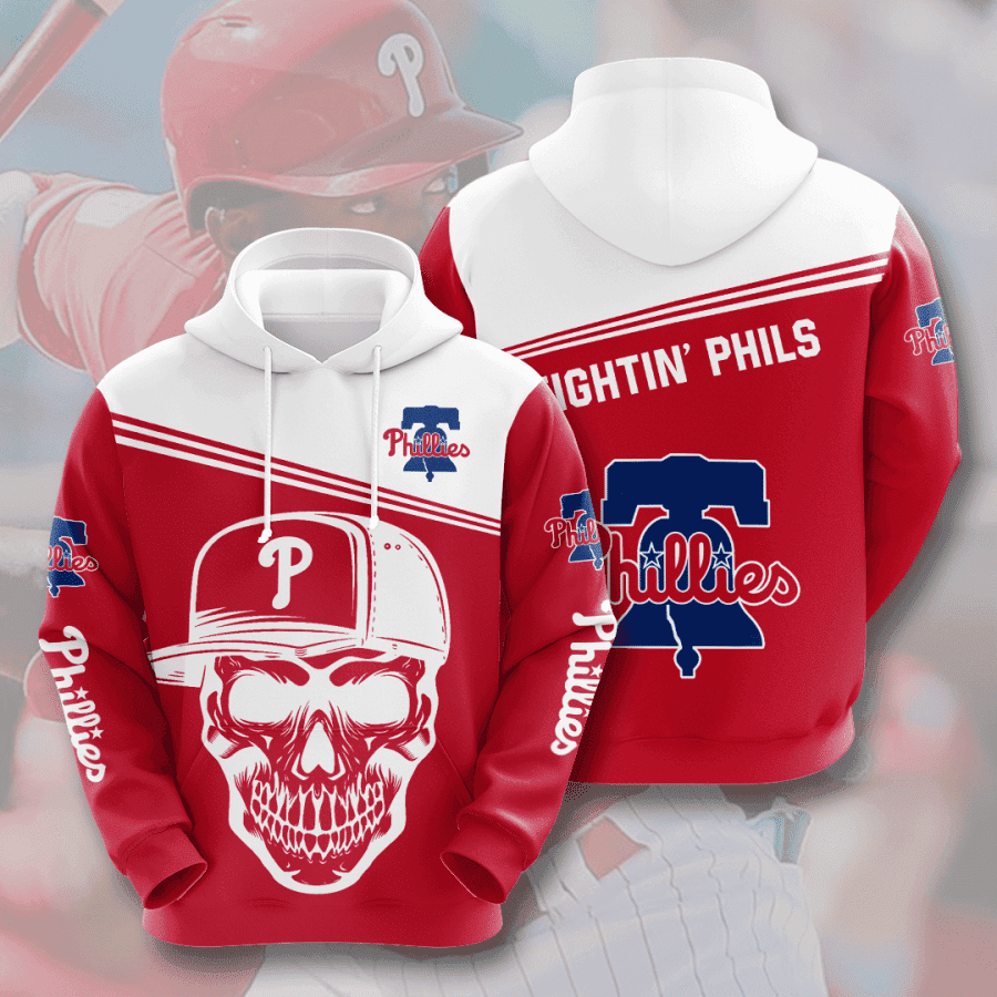 Philadelphia Phillies 3D All Over Print Hoodie, Zip Hoodie
