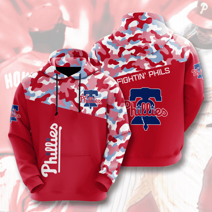 Philadelphia Phillies 3D All Over Print Hoodie, Zip Hoodie