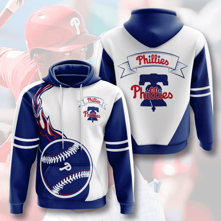 Philadelphia Phillies 3D All Over Print Hoodie, Zip Hoodie