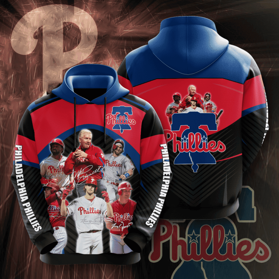Philadelphia Phillies 3D All Over Print Hoodie, Zip Hoodie