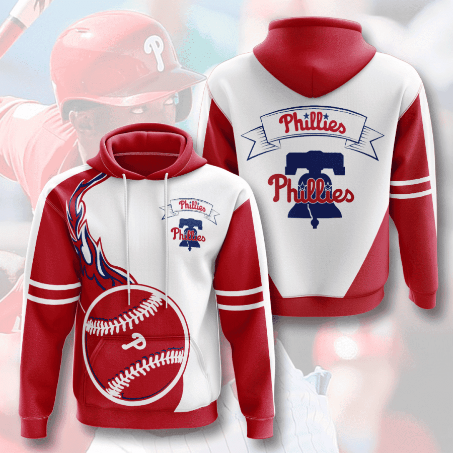 Philadelphia Phillies 3D All Over Print Hoodie, Zip Hoodie