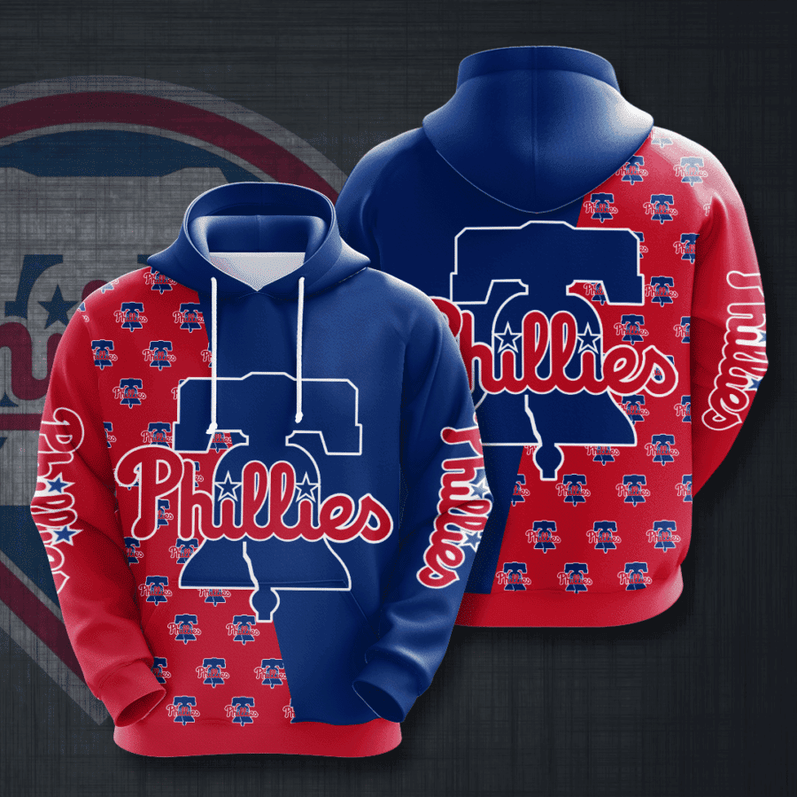 Philadelphia Phillies 3D All Over Print Hoodie, Zip Hoodie