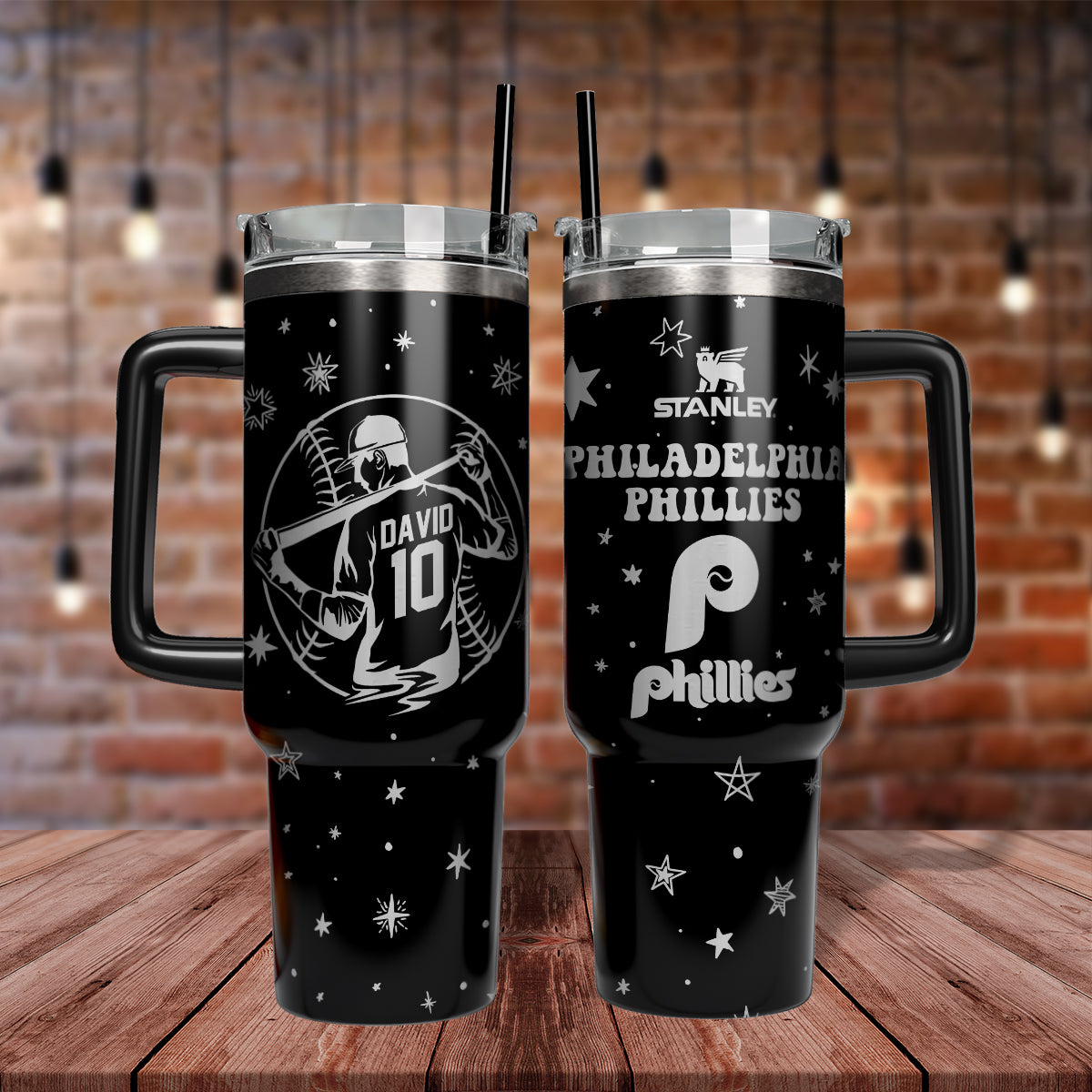 Philadelphia Phillies MLB Custom Stanley Cup 40 oz 30 oz Tumbler With HandleTVC2301564