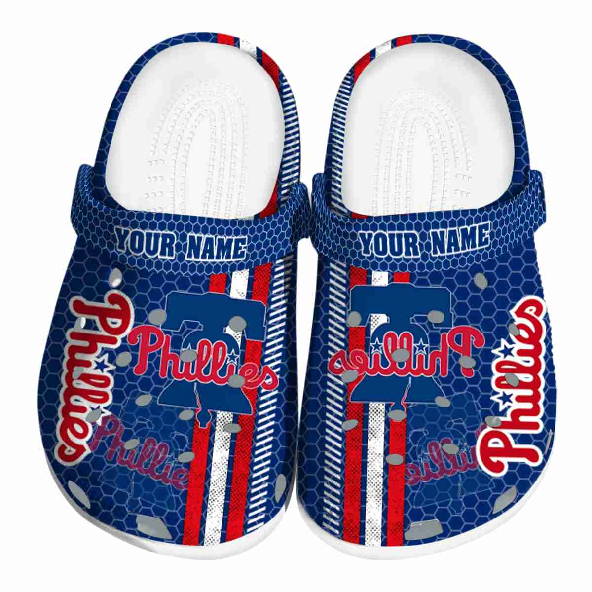 Philadelphia Phillies MLB Sport Crocs Crocband Clogs Shoes Comfortable For Men Women and Kids