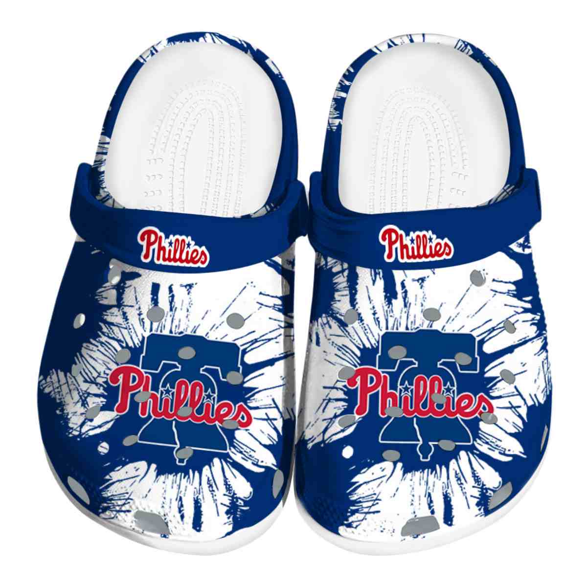 Philadelphia Phillies MLB Sport Crocs Crocband Clogs Shoes Comfortable For Men Women and Kids
