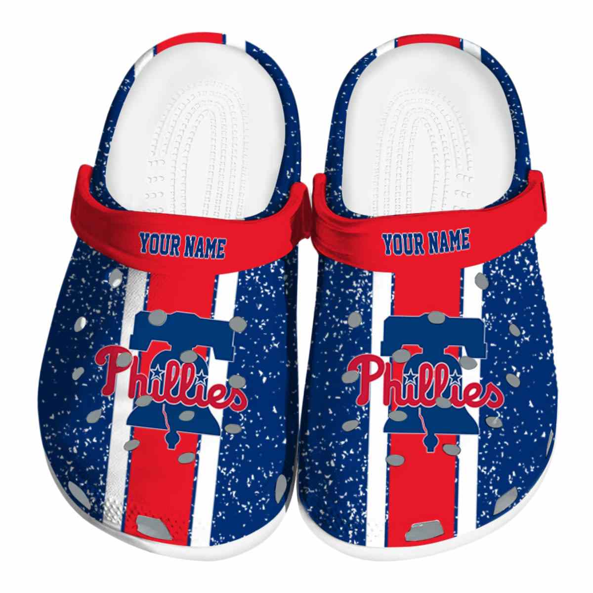 Philadelphia Phillies MLB Sport Crocs Crocband Clogs Shoes Comfortable For Men Women and Kids
