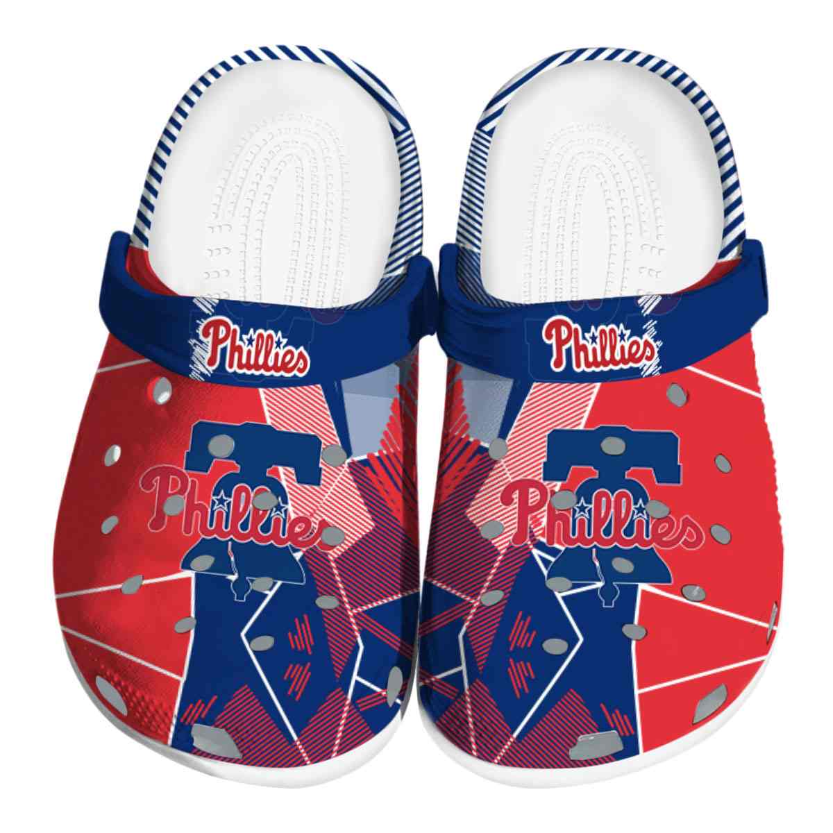 Philadelphia Phillies MLB Sport Crocs Crocband Clogs Shoes Comfortable For Men Women and Kids