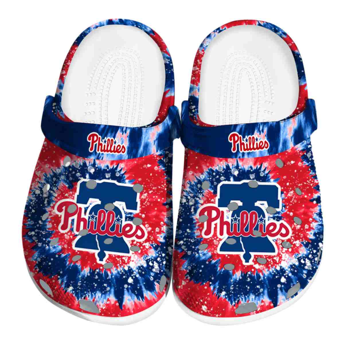 Philadelphia Phillies MLB Sport Crocs Crocband Clogs Shoes Comfortable For Men Women and Kids