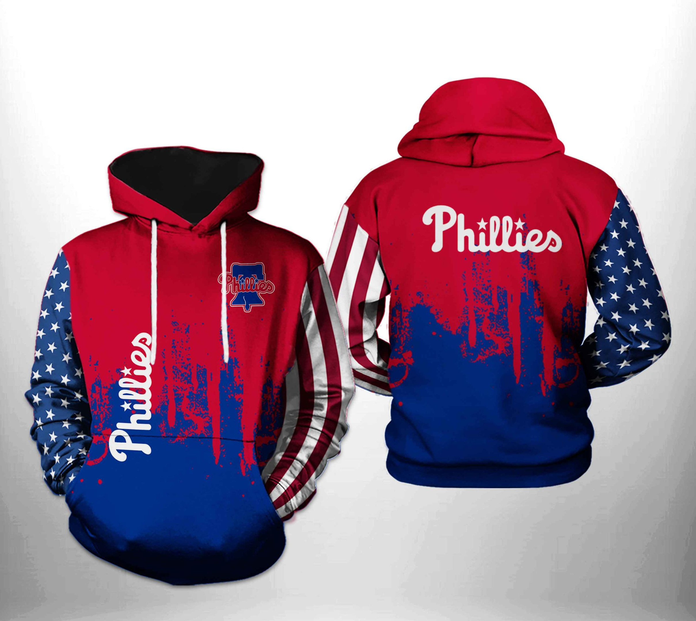 Philadelphia Phillies MLB Team US 3D All Over Print Hoodie, Zip Hoodie