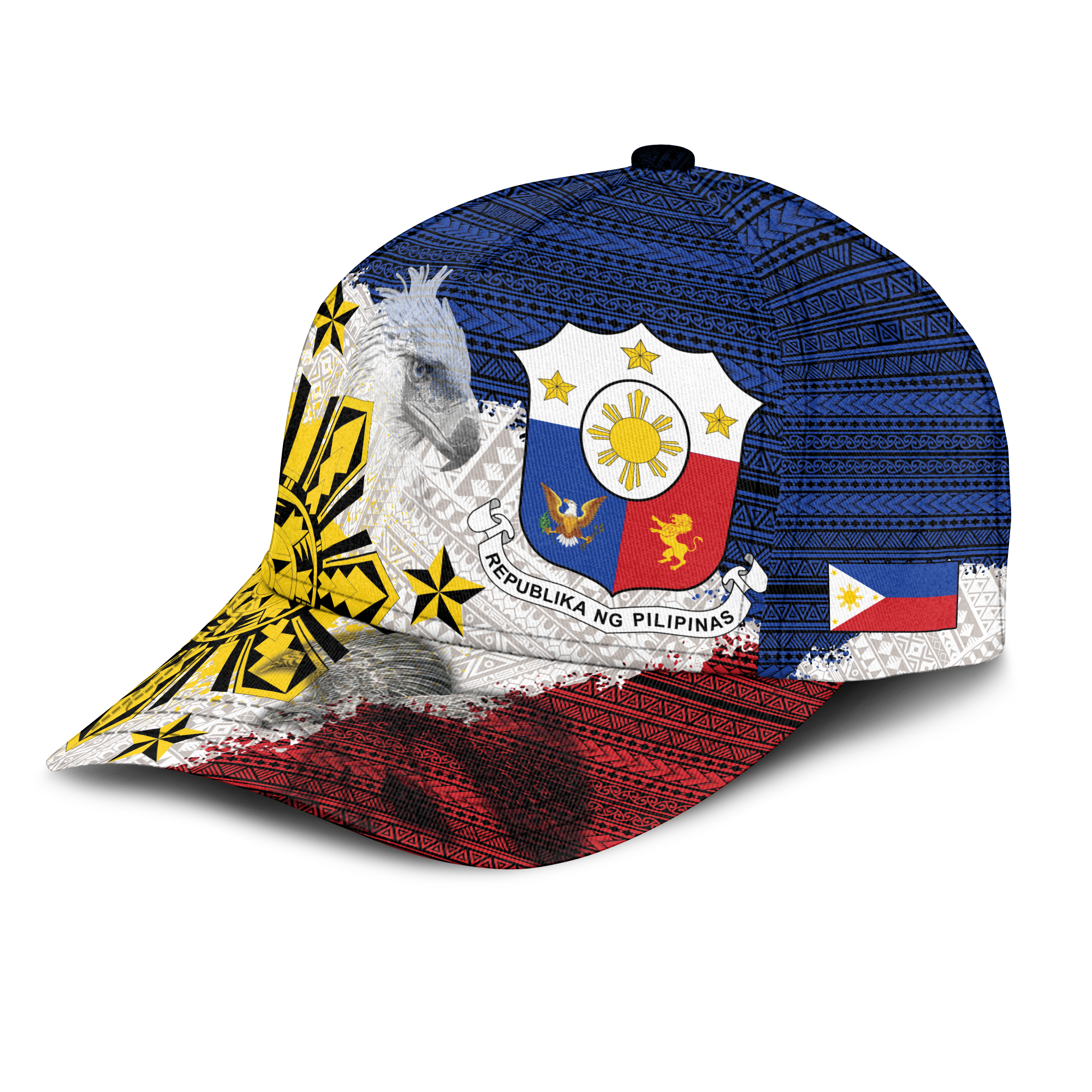 Philippines Filipino Tribal Eagle Cap - LT2 Trucker Hats Custom Hats Gifts For Men & Women