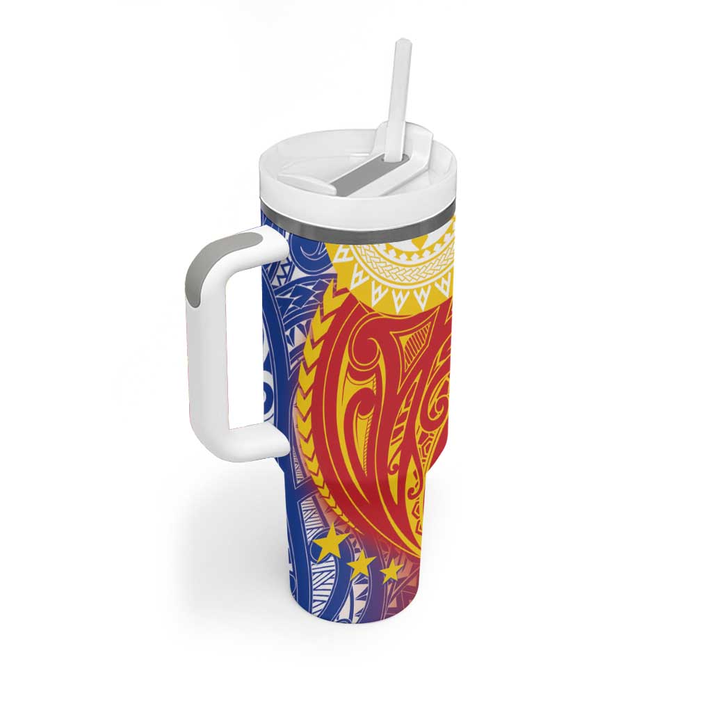 Philippines Pilipinas Polynesian Custom Stanley Cup 40 oz 30 oz Tumbler With HandleTVC2301399 - Image 2