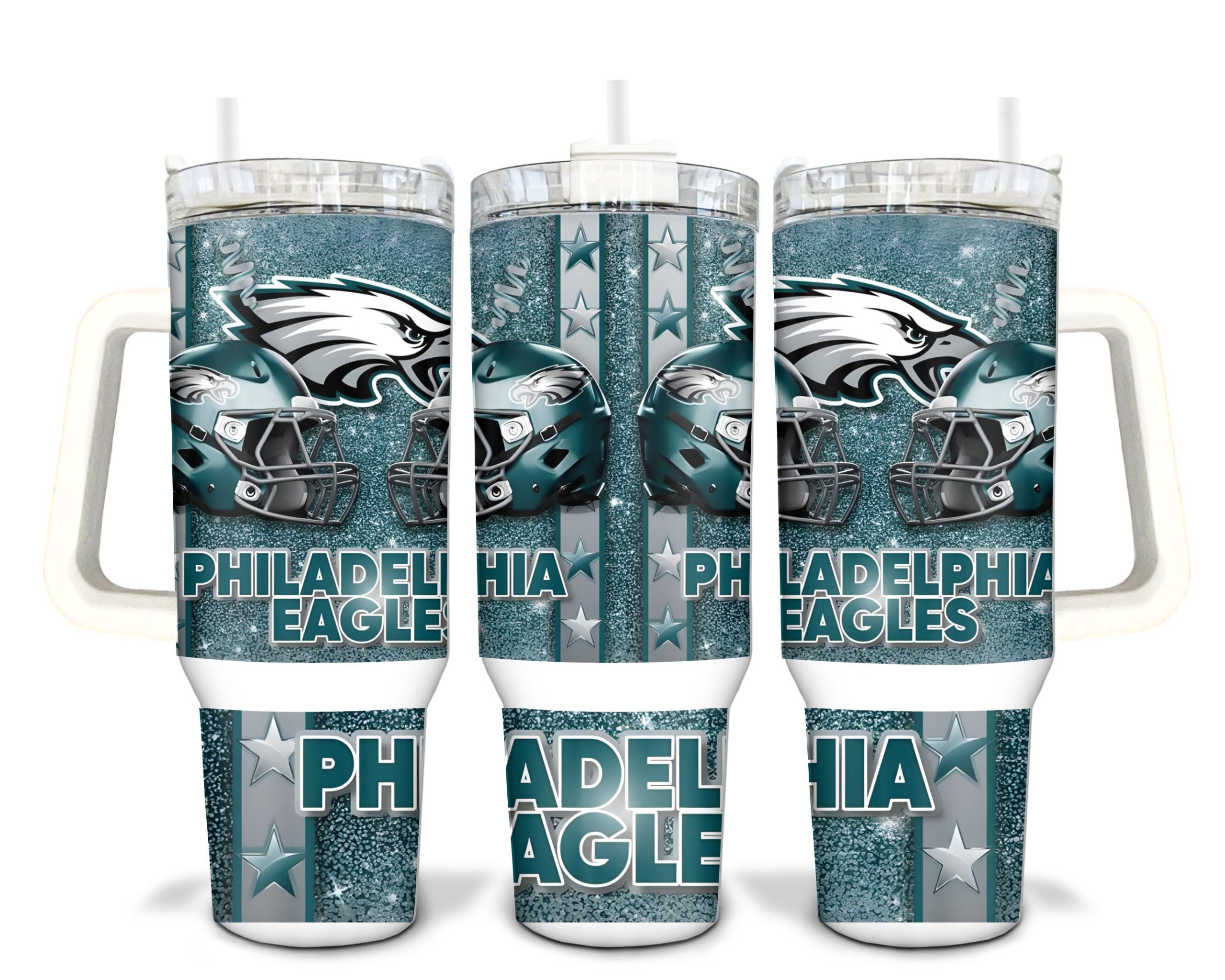 Philladelphia Eagles NFL Custom Stanley Cup 40 oz 30 oz Tumbler With HandleTVC2301908