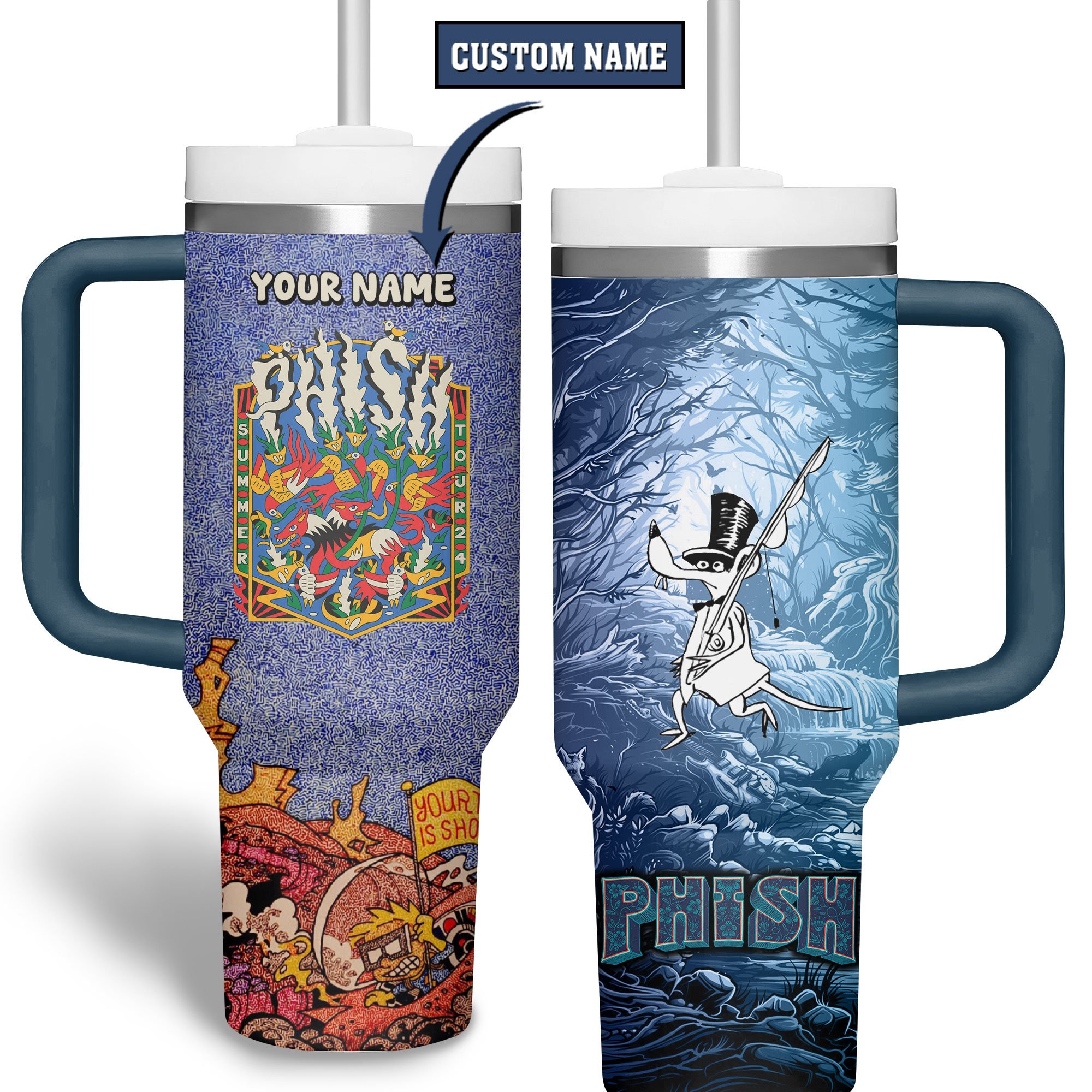 Phish Band Music Custom Stanley Cup 40 oz 30 oz Tumbler With HandleTVC2301684