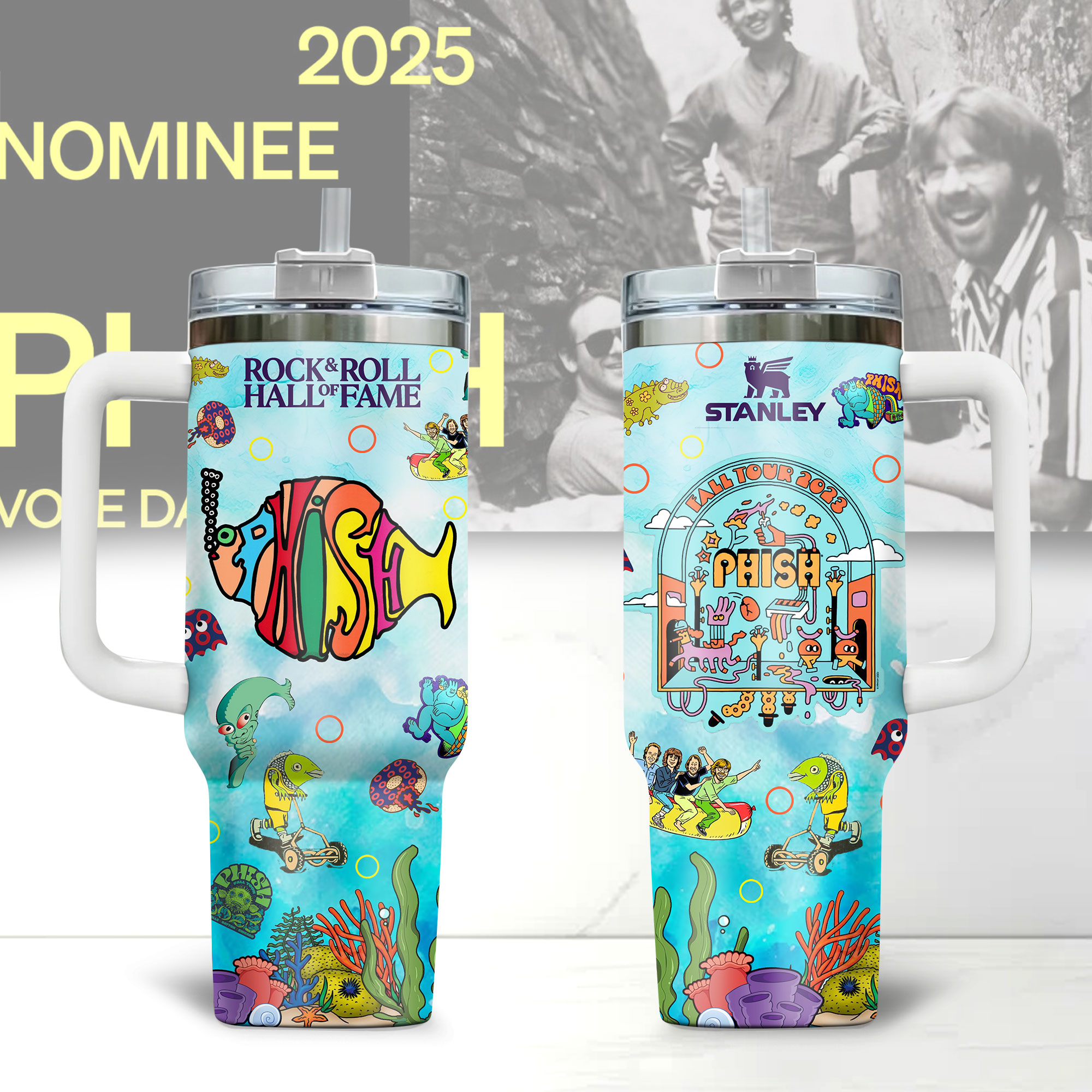 Phish Music Custom Stanley Cup 40 oz 30 oz Tumbler With HandleTVC2301178