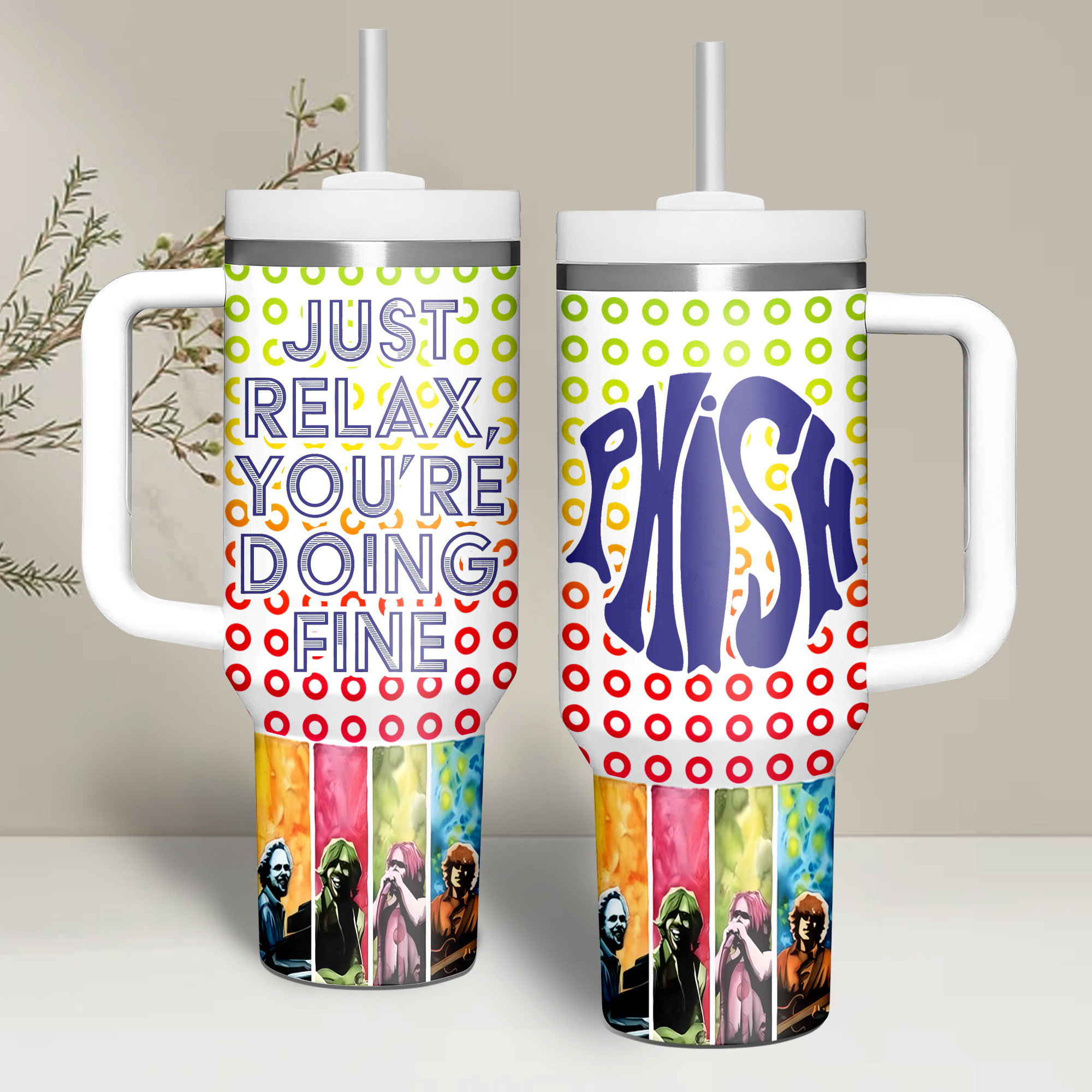 Phish Music Custom Stanley Cup 40 oz 30 oz Tumbler With HandleTVC2301278