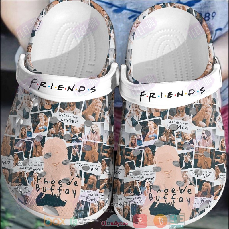 Phoebe Buffay Friends TV Series Crocs Crocband Clogs Shoes Comfortable For Men Women and Kids