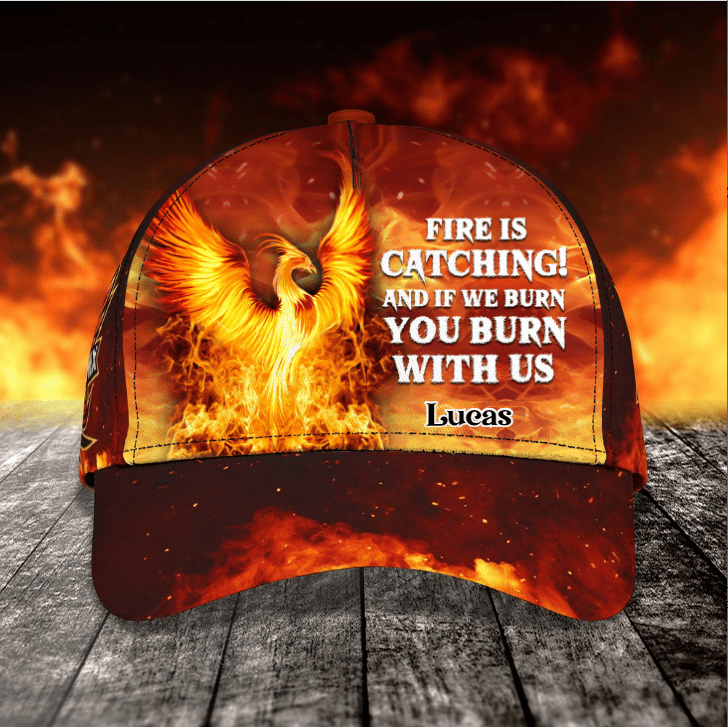 Phoenix Cap, Personalized Phoenix 3D Classic Cap for Men,Women, Custom Name Hat for Friends, Phoenix Lovers Trucker Hats Custom Hats Gifts For Men & Women