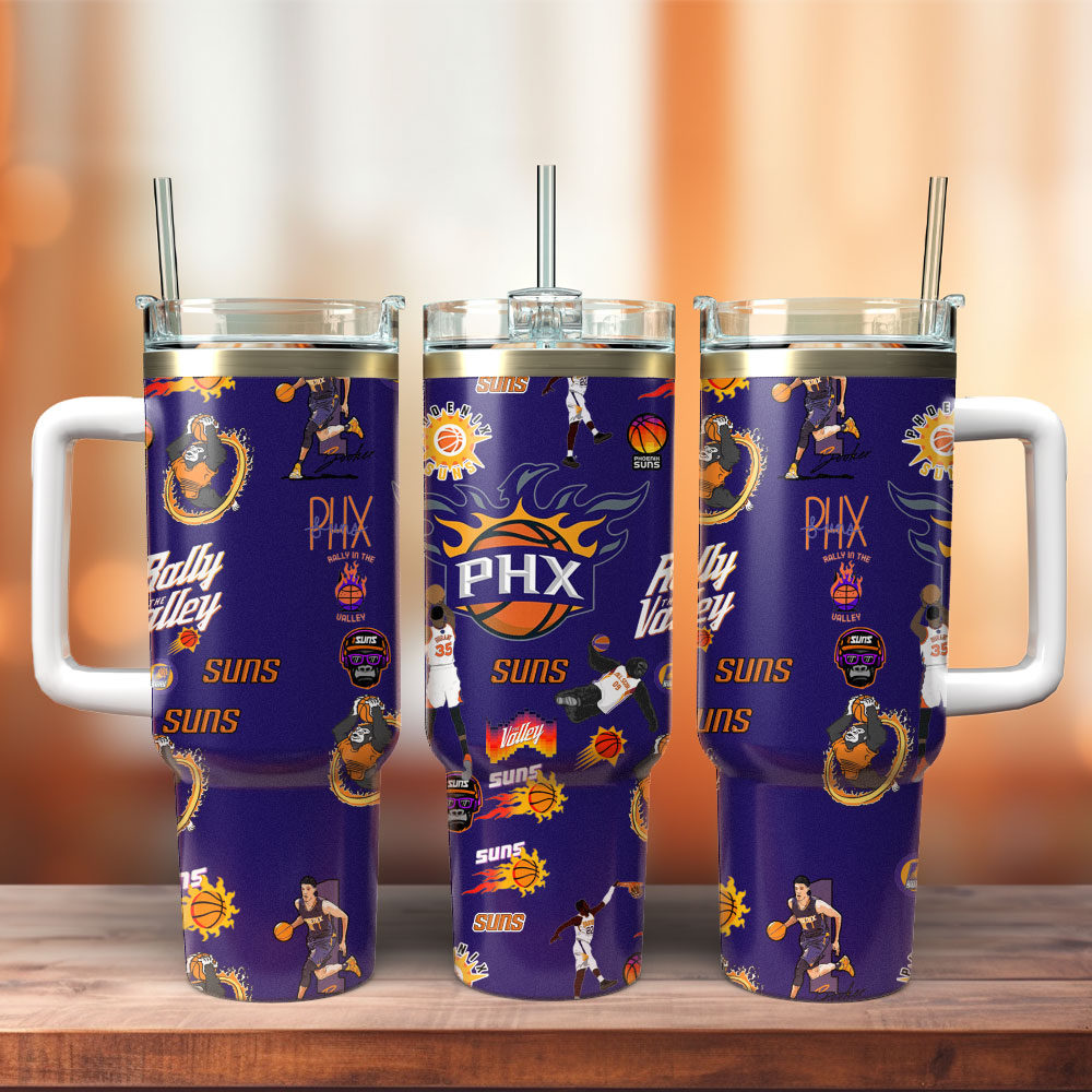 Phoenix Suns Basketball team NBA Sport Custom Stanley Cup 40 oz 30 oz Tumbler With HandleTVC2301303