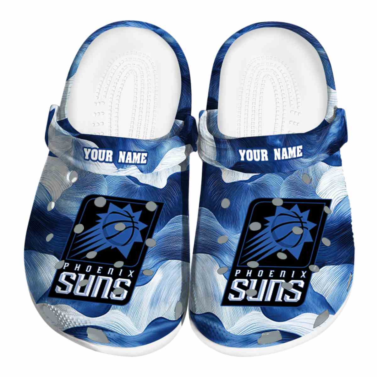 Phoenix Suns NBA Sport Crocs Crocband Clogs Shoes Comfortable For Men Women and Kids