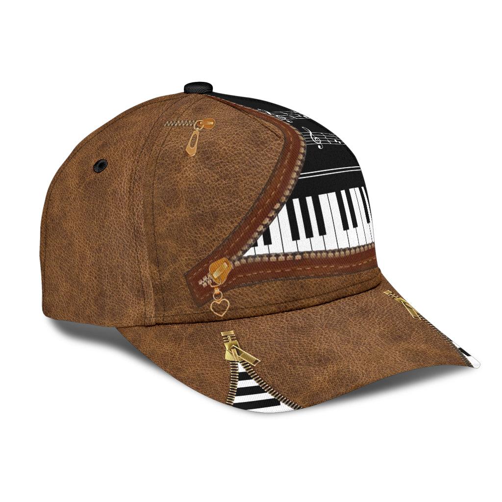 Piano Classic Cap, Gift for Music Lovers, Piano Lovers Trucker Hats Custom Hats Gifts For Men & Women