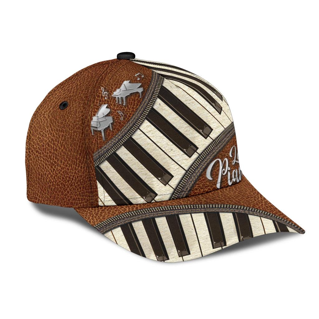 Piano Classic Cap, Gift for Music Lovers, Piano Lovers Trucker Hats Custom Hats Gifts For Men & Women