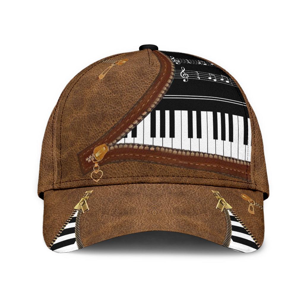 Piano Classic Cap, Gift for Music Lovers, Piano Lovers Trucker Hats Custom Hats Gifts For Men & Women