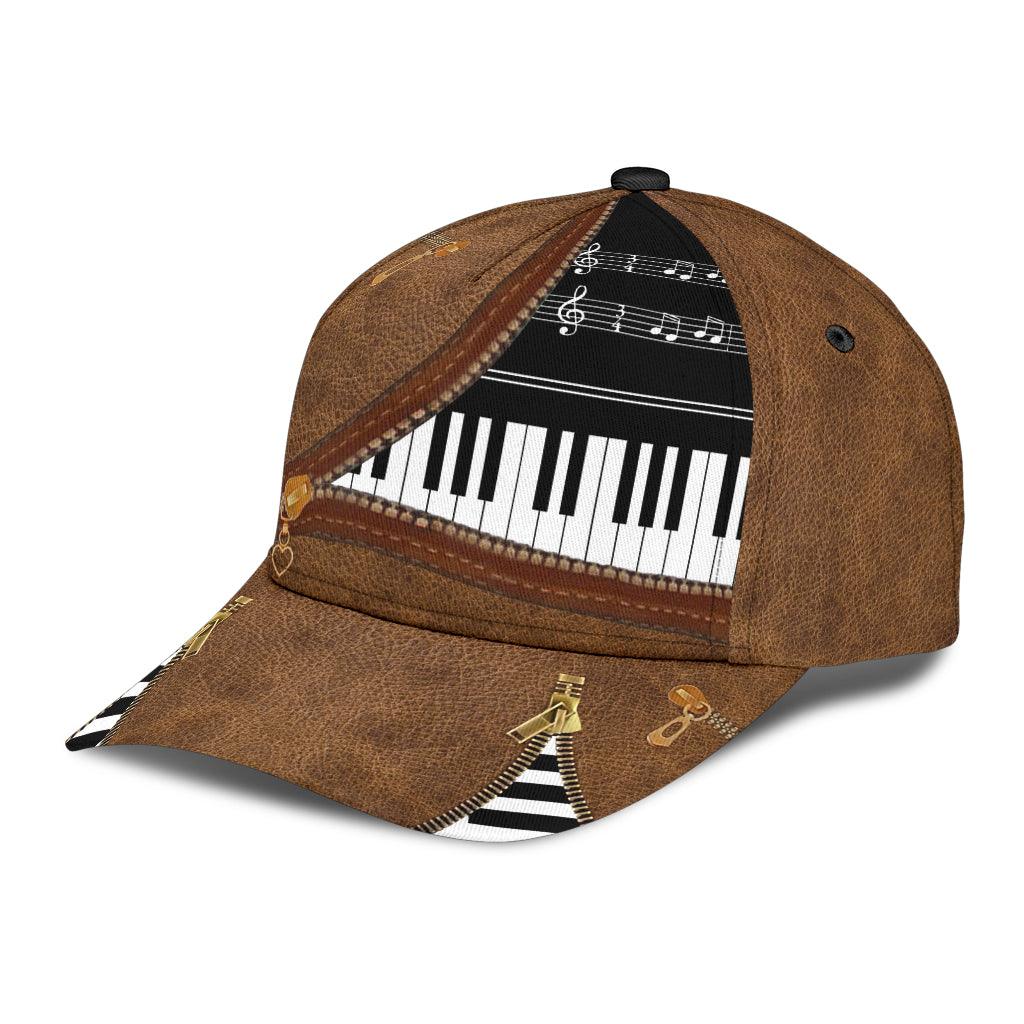 Piano Classic Cap, Gift for Music Lovers, Piano Lovers Trucker Hats Custom Hats Gifts For Men & Women