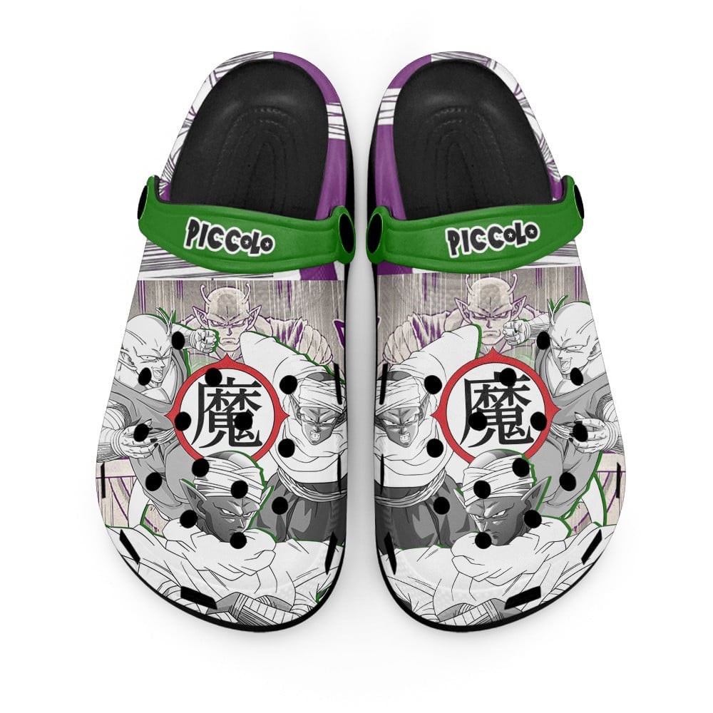 Piccolo Dragon Ball Anime Crocs Crocband Clogs Shoes Comfortable For Men Women and Kids
