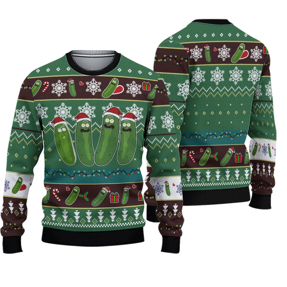 Pickle Ugly Christmas Sweater, Pickle Ugly Sweater Gift