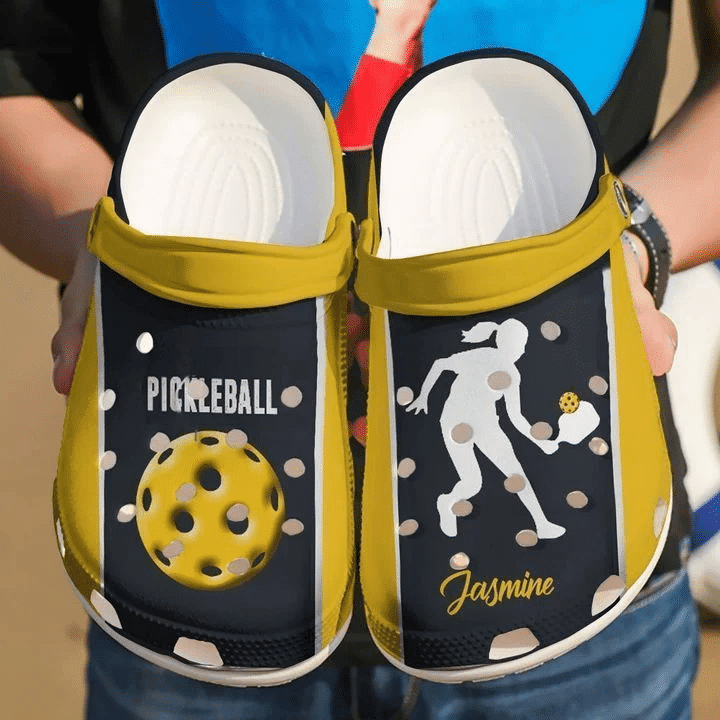 Pickleball Personalized Love Classic Clogs Shoes