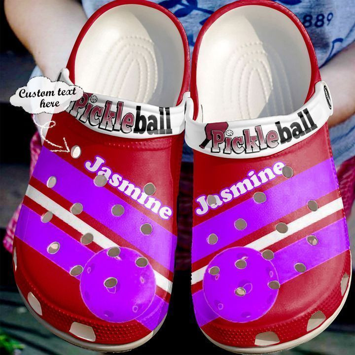 Pickleball Personalized Lovers Clog Shoes