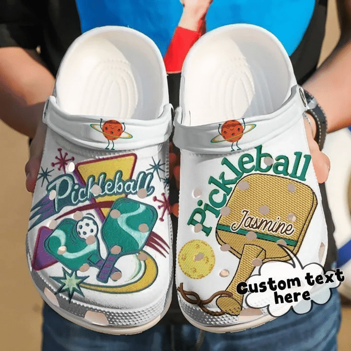 Pickleball Personalized Passion Classic Clogs Shoes