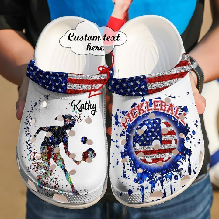 Pickleball Personalized Us Clog Shoes