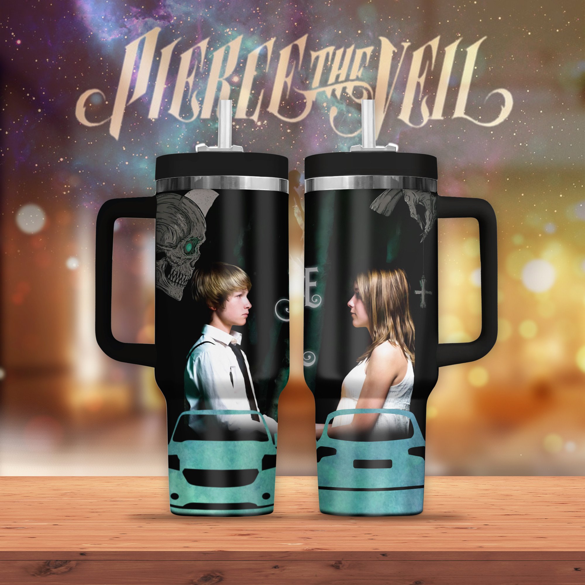 Pierce The Veil Music Custom Stanley Cup 40 oz 30 oz Tumbler With HandleTVC2301277