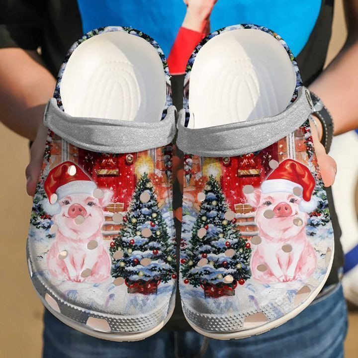 Pig Christmas clog Shoes Comfy Footwear