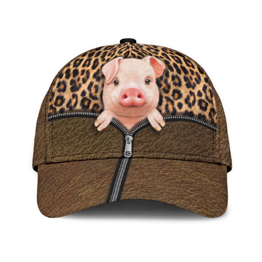 Pig Classic Cap Trucker Hats Custom Hats Gifts For Men & Women