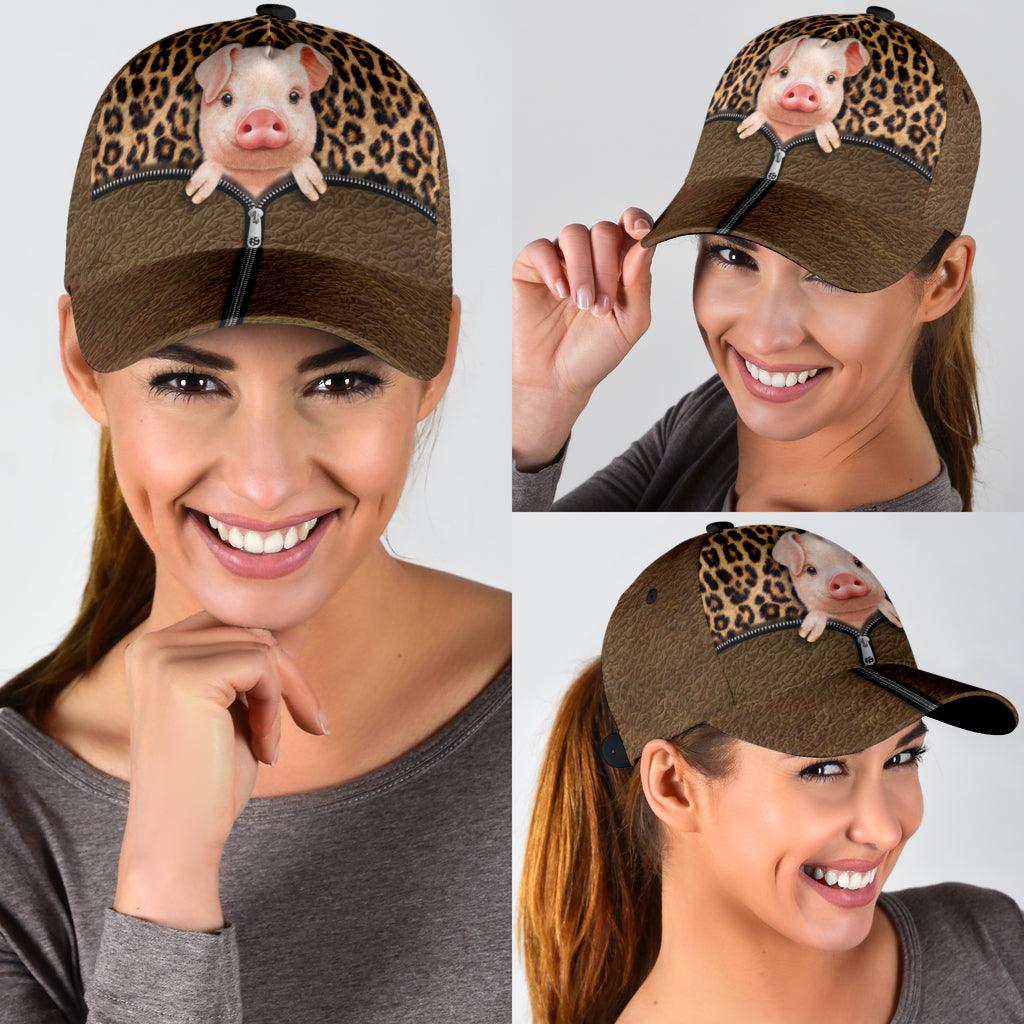 Pig Classic Cap Trucker Hats Custom Hats Gifts For Men & Women