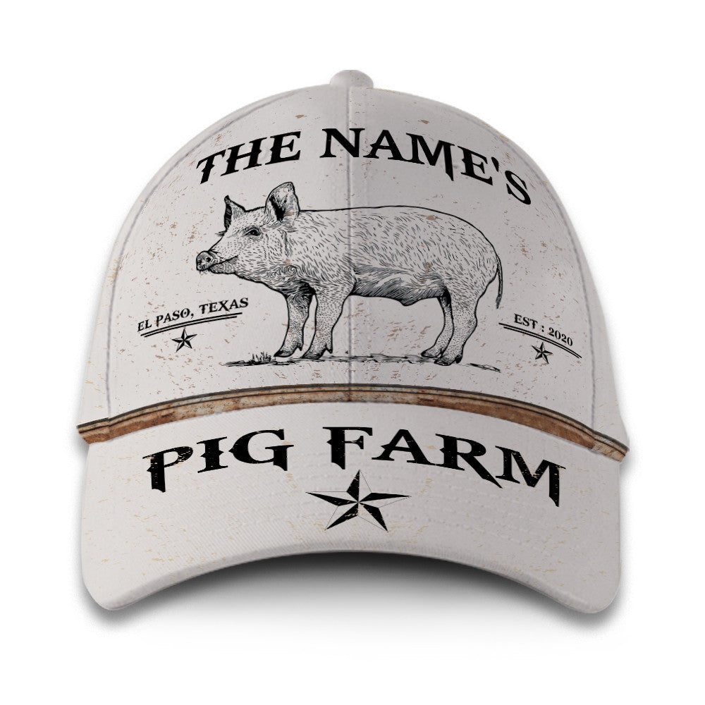 Pig Farm Customized Hat Classic Cap Trucker Hats Custom Hats Gifts For Men & Women