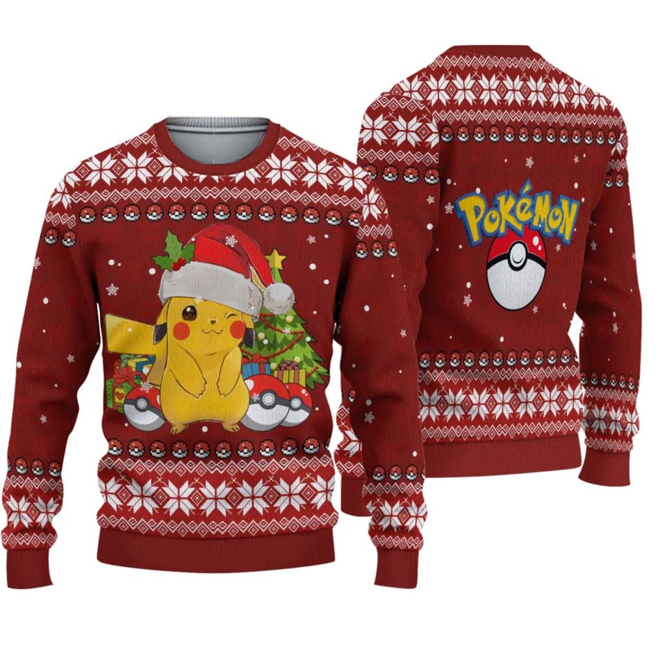 Pika Ugly Christmas Sweater
