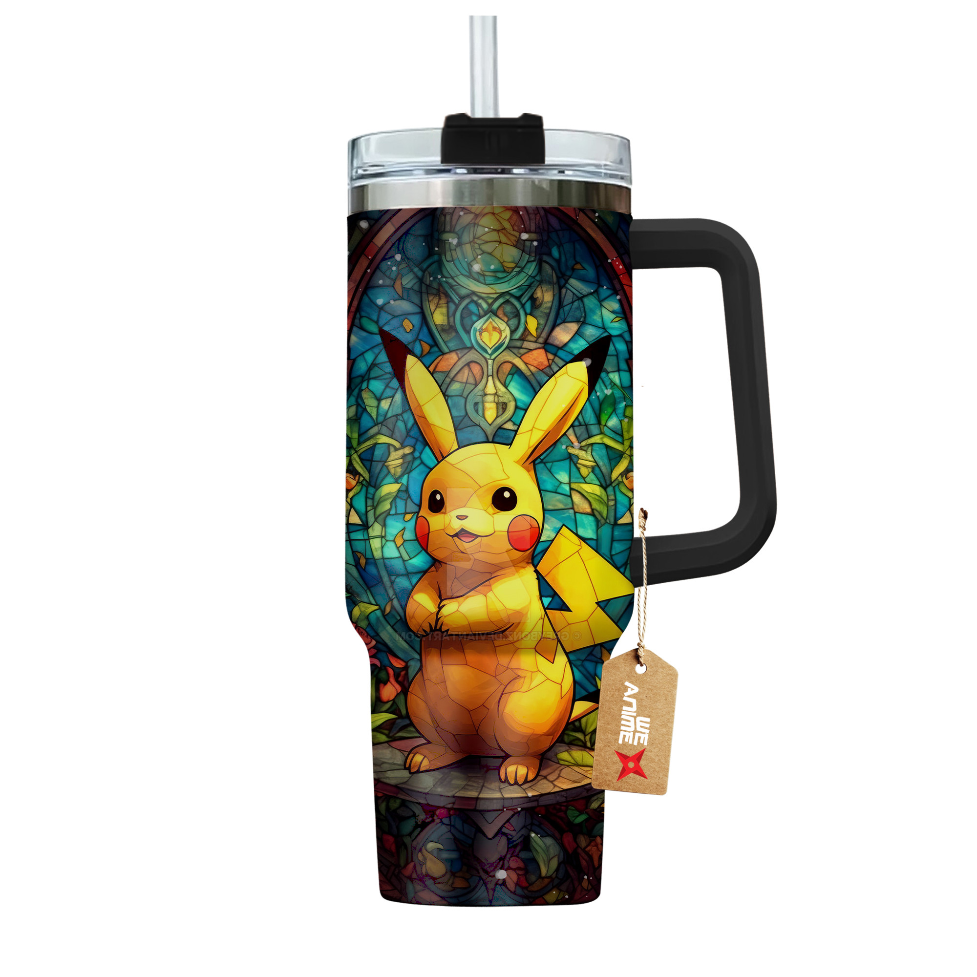 Pikachu Pokemon Anime Custom Stanley Cup 40 oz 30 oz Tumbler With HandleTVC2301136 - Image 4