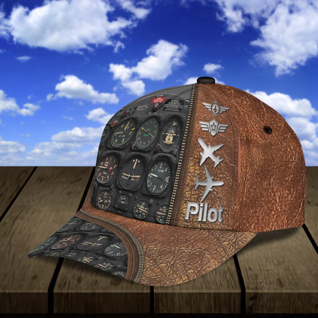 Pilot Classic Cap, Gift for Pilot Trucker Hats Custom Hats Gifts For Men & Women