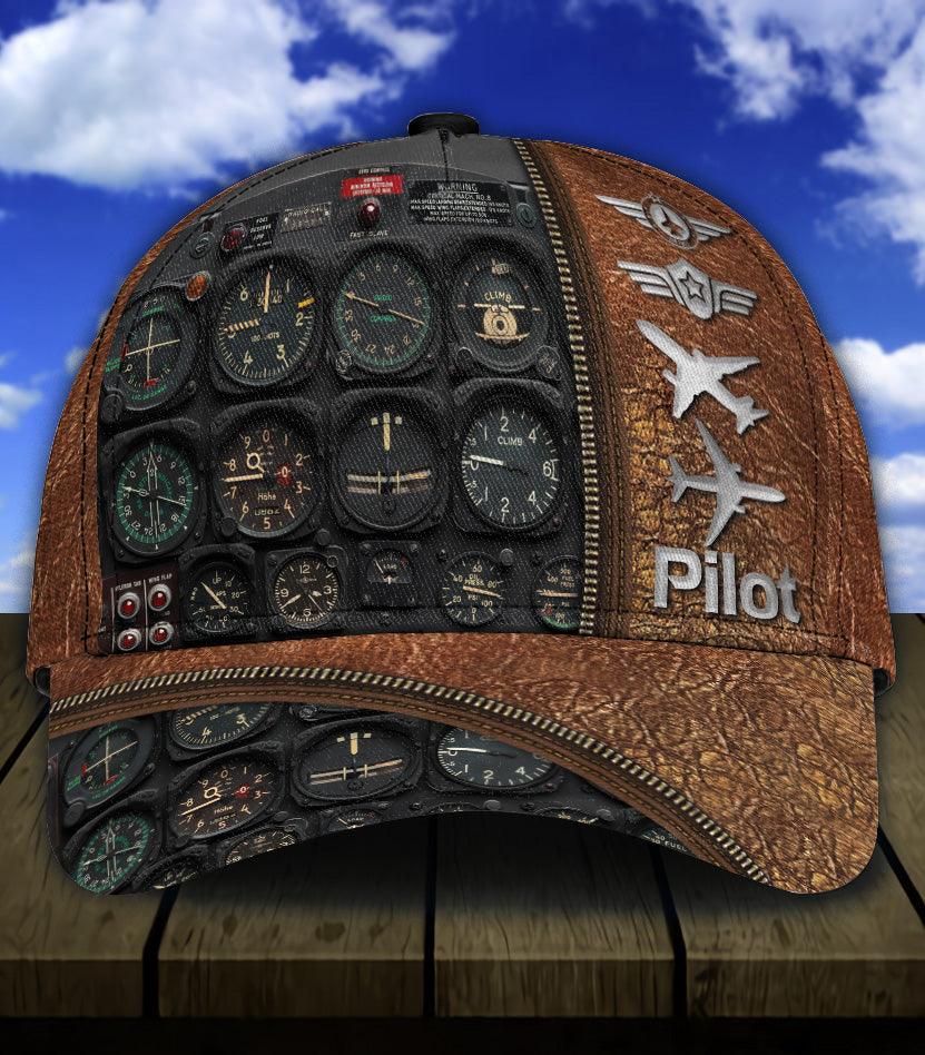 Pilot Classic Cap, Gift for Pilot Trucker Hats Custom Hats Gifts For Men & Women
