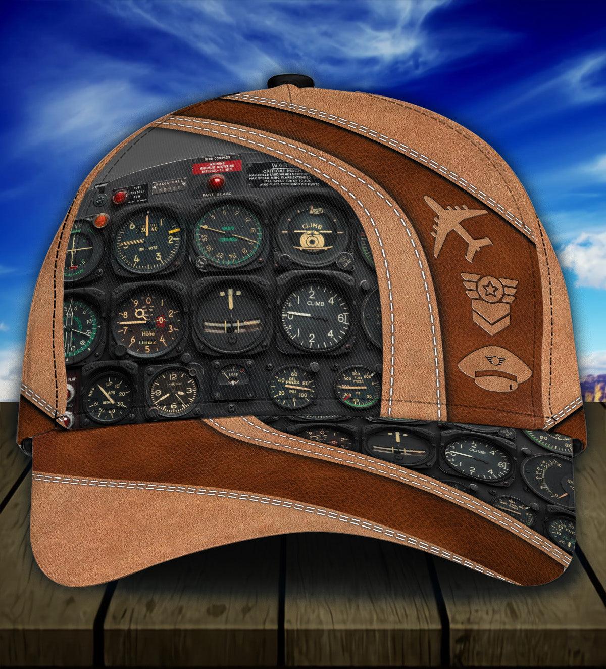 Pilot Classic Cap, Gift for Pilot Trucker Hats Custom Hats Gifts For Men & Women