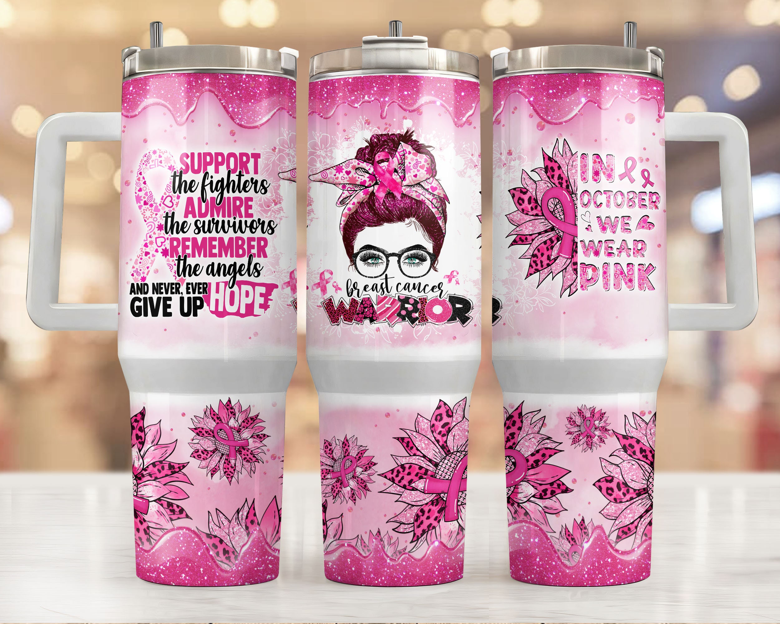 Pink Cute Girl Custom Stanley Cup 40 oz 30 oz Tumbler With HandleTVC2301955
