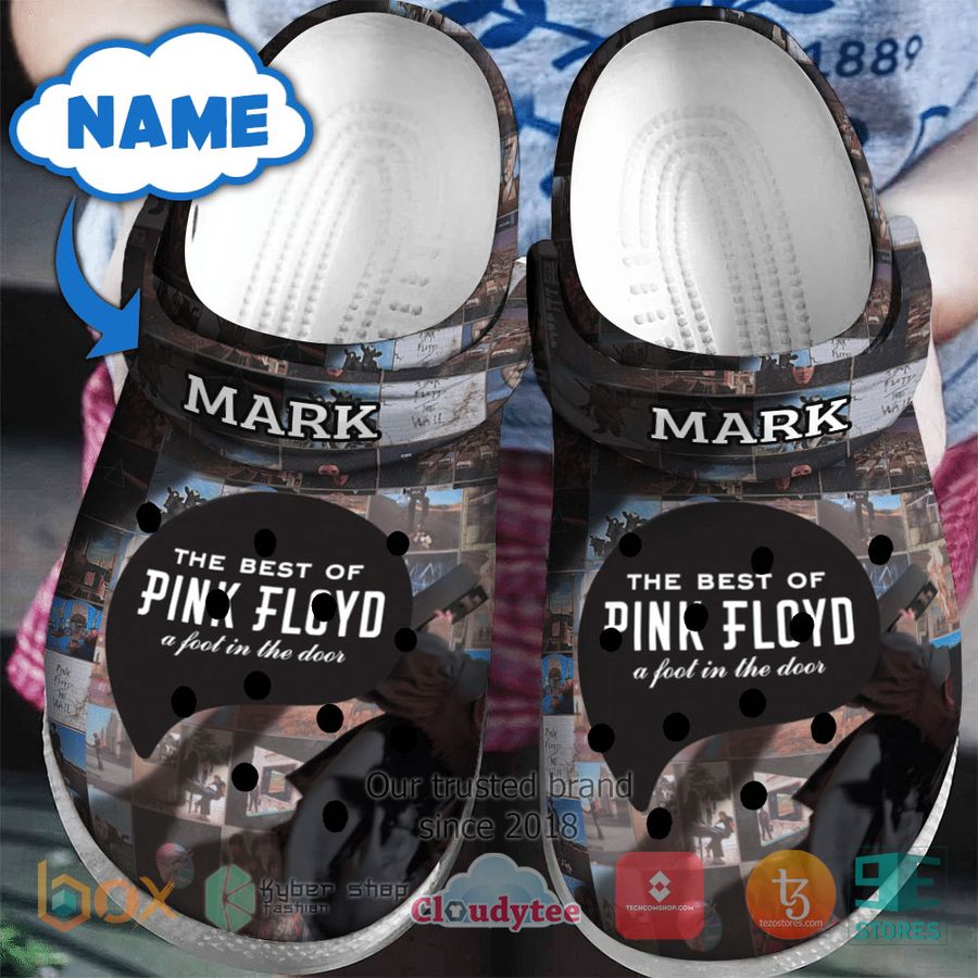 Pink Floyd Band Music Crocs Crocband Clogs Shoes Comfortable For Men Women and Kids