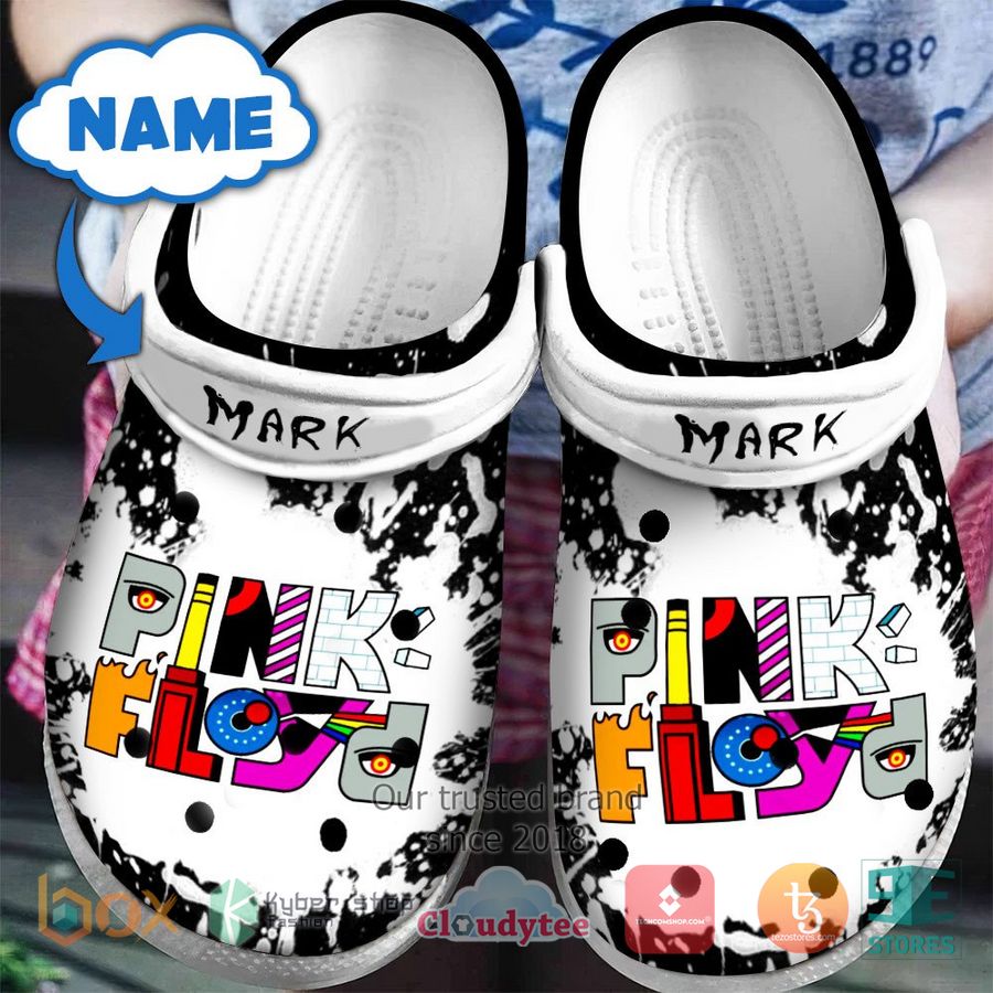 Pink Floyd Band Music Crocs Crocband Clogs Shoes Comfortable For Men Women and Kids