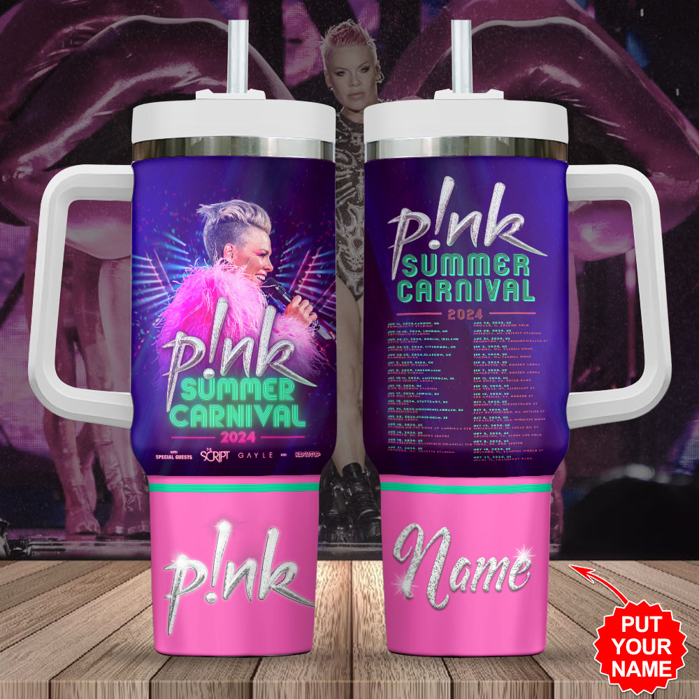 Pink Music Custom Stanley Cup 40 oz 30 oz Tumbler With HandleTVC2301713