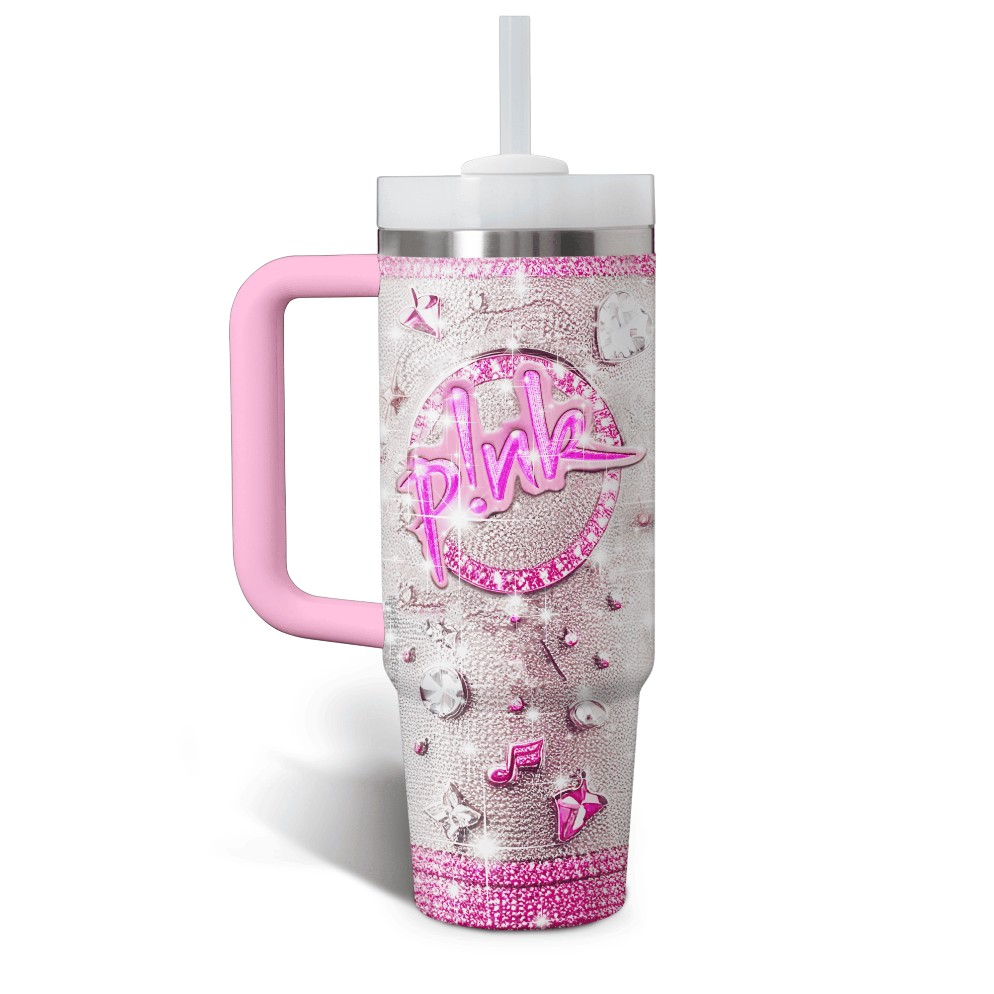 Pink Music Custom Stanley Cup 40 oz 30 oz Tumbler With HandleTVC2301798 - Image 3