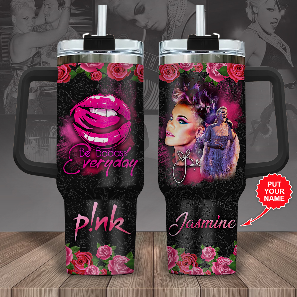 PINK Music Custom Stanley Cup 40 oz 30 oz Tumbler With HandleTVC2301847